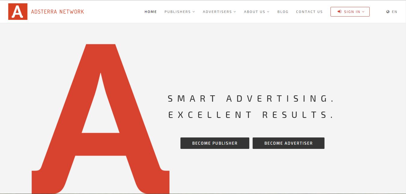 best ad networks adsterra